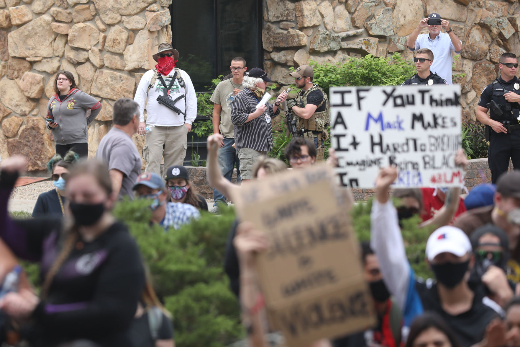 George Floyd protest